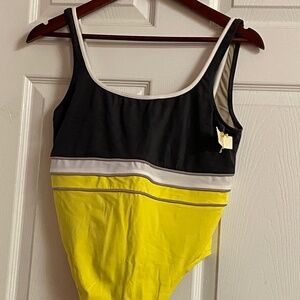 Vintage La Perla Woman's Multicolor One-Piece Swimsuit Sz 46